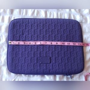 Michael Kors laptop case. Purple. New without tags
